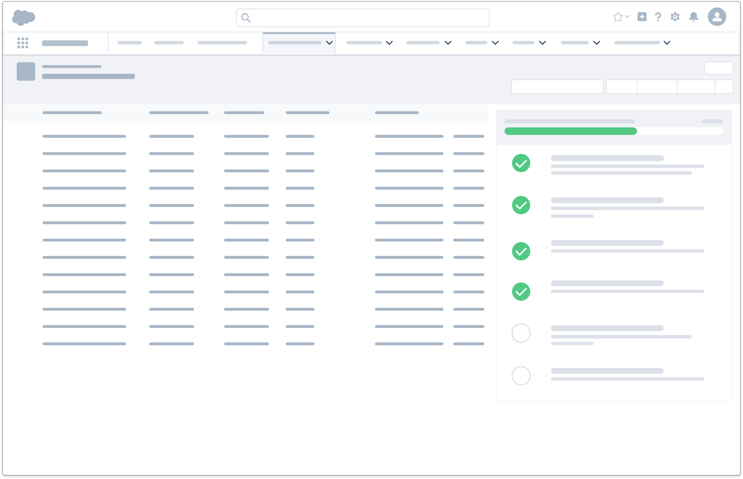 Setup Assistant component on a page.